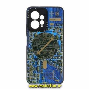 قاب گوشی Redmi Note 12 4G شیائومی طرح مگ سیفی MagSafe آینه ای برند Case Tify مدل اسپرت HIGH VOLTAGE محافظ لنزدار کد 440