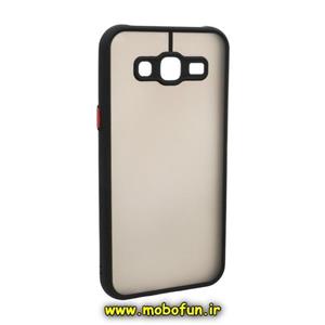 قاب گوشی Galaxy J5 2015 - J500 سامسونگ طرح پشت مات مشکی کد 215