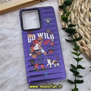 قاب گوشی Xiaomi Mi 11T - Mi 11T Pro شیائومی ضد ضربه هولوگرامی یانگ کیت YOUNGKIT طرح GO WILD کیستیفی CASETIFY کد 723