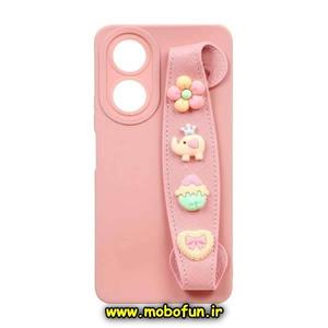 قاب گوشی Honor X7 4G آنر طرح لاکچری دستبندی عروسکی برجسته گلبهی محافظ لنز دار کد 176