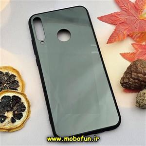 قاب گوشی Huawei Y9S - Honor 9X Pro هوآوی طرح پشت طلق الماسی دور سیلیکونی محافظ لنز دار خاکستری کد 144