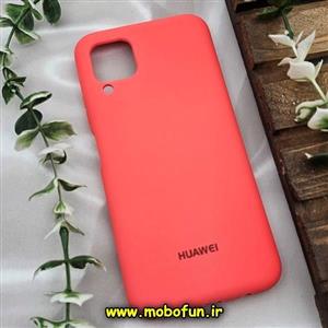 قاب گوشی Huawei Nova 7i هوآوی سیلیکونی اورجینال پاک کنی درجه یک زیر بسته گلبهی کد 116