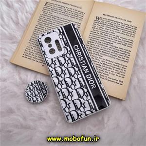 قاب گوشی Xiaomi Mi 11T - Mi 11T Pro شیائومی شش ضلعی طرح دار دیور Dior محافظ لنز دار پاپ سوکت دار کد 670