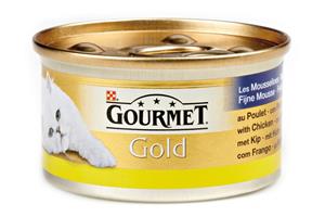 کنسرو گربه Gourmet Gold تهیه شده از مرغ 
