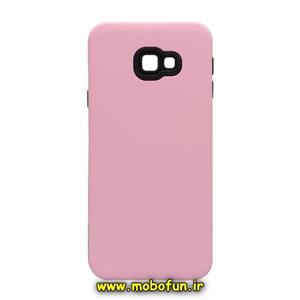 قاب گوشی Galaxy J4 Plus / J415 سامسونگ طرح ضد ضربه نیو دیفندر دو تیکه صورتی کد 114