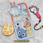 قاب گوشی iPhone 6 Plus 6s 7 8 آیفون شفاف فانتزی طرح LITTLE MONSTER کد 457 