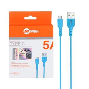 کابل شارژ Type-C سوپر فست برند Miller مدل CA-1122 طول 1 متر