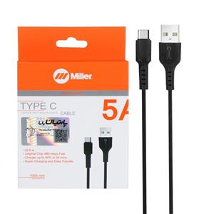 کابل شارژ Type-C سوپر فست برند Miller مدل CA-1122 طول 1 متر
