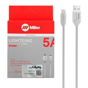 کابل شارژ لایتنینگ فست آیفون برند Miller مدل CA1113 طول 1 متر