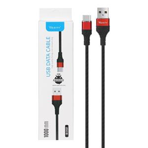 کابل شارژ Type-C فست برند وریتی VERITY مدل CB 3133T طول 1 متر