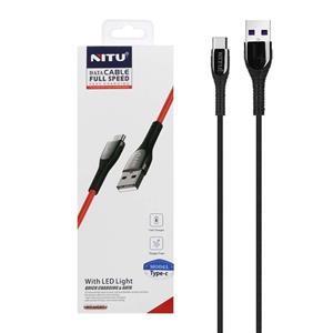 کابل شارژ Type-C فست برند NITU مدل UC57 طول 1 متر