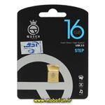 فلش مموری 16 گیگابایت کوئین تک مدل STEP USB2.0 طلایی