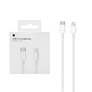 کابل شارژ فست USB-C به لایتنینگ Lightning اورجینال شرکتی طول 1 متر