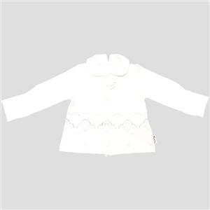 بلوز جلو دکمه یقه ب ب دستکشدار دخترانه طرح پرنسس