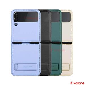 قاب چرمی Samsung Galaxy Z Flip 4 5G مدل Qin Vegan leather