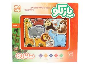 بازی فکری پازلکو 11 قطعه فکر آذین