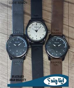 ساعت مچی مردانه چرمی والار تاریخدار کد ASM25