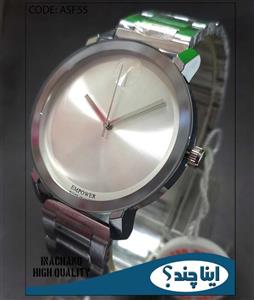 ساعت نقره ای مردانه ساعت مچی امپاور کد ASF55