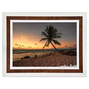 تابلو فرش ماشینی غروب ساحل – 5255