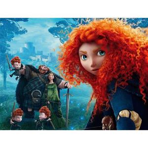 فرش فانتزی اتاق کودک طرح انیمیشن دیزنی کد 7522