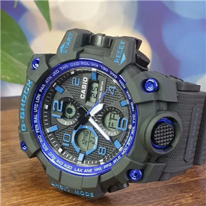 ساعت مچی مردانه و پسرانه  جی شاک ضد آب دست شستن  کرنومتر G shock