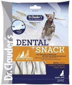 غذای تشویقی سگ Dr.Clauders مدل DENTAL SNACK برای محافظت و سفیدی دندان ها - 80 گرم 