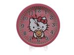 ساعت دیواری آرام گرد هلوکیتی Hello Kitty کد Zcg491