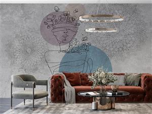 پوستر دیواری مدرن چهره M13402000