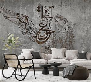 پوستر دیواری طرح سنتی لاکچری M13405200
