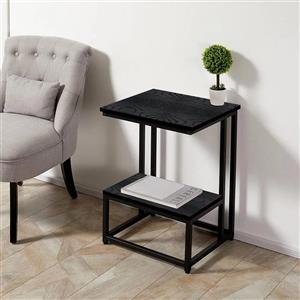 میز عسلی دیزم مدل SI_H100_45_B کاتن مدل 105108