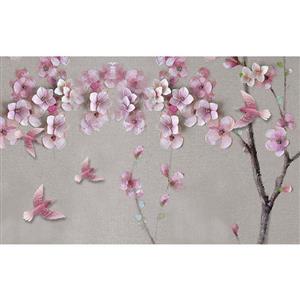 کاغذ دیواری صالسو طرح A-spring flowers 199 