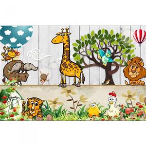 کاغذ دیواری صالسو آرت طرح A animals 345 