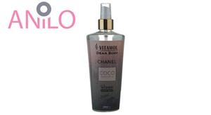 اسپری خوشبو کننده بدن زنانه ویتامول مدل Chanel Coco Mademoiselle حجم 250 میلی لیتر Vitamol Body Splash For Women 250ml 