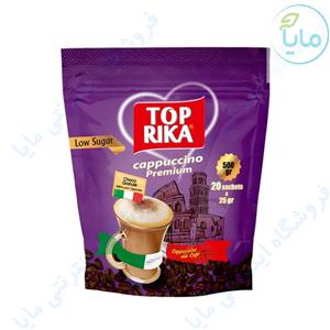 کاپوچینو تاپریکا مدل Premium بسته 20 عددی Toprika Premium Cappuccino Pack of 20