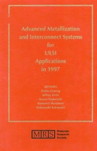 دانلود کتاب Advanced Metallization and Interconnect Systems for Ulsi Applications in 1997