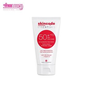 کرم ضدآفتاب اسکین کد مدل Sun Protection Face Lotion SPF 50 حجم 50 میلی لیتر 