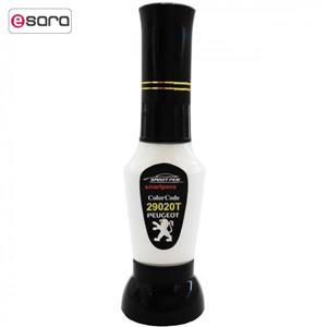 قلم خشگیر بدنه خودرو اسمارت پن رنگ سفید پژو کد 29020T حجم 15 میلی لیتر