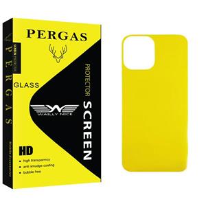 محافظ پشت گوشی وایلی نایس مدل Pergas Glass FLL فلزی مناسب برای گوشی موبایل اپل iPhone 13 mini – بی رنگ شفاف