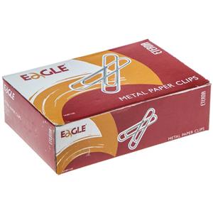 گیره کاغذ ایگل مدل SA8P 100 بسته عددی Eagle Paper Clips Pack of 