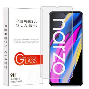 محافظ صفحه نمایش پرشیا گلس مدل SMP مناسب برای گوشی موبایل ریلمی Narzo 50A Prime – بی رنگ شفاف 