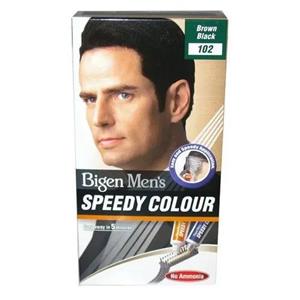 کیت رنگ مو بیگن سری Speedy Colour شماره 102 حجم 40 میلی لیتر رنگ مشکی قهوه ای