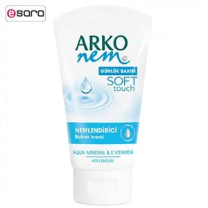 کرم مرطوب کننده آرکو نم مدل SOFT TOUCH حجم 75میل