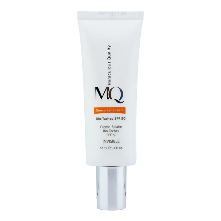 کرم ضد افتاب ضدلک SPF50 بژ روشن ام کیو MQ