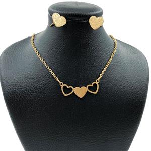 نیم ست زنانه استیل کد w-se-154