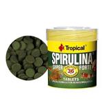 غذای ماهی قرصی سوپر اسپیرولینا فورت تروپیکال Super Spirulina Forte حاوی 40 قرص
