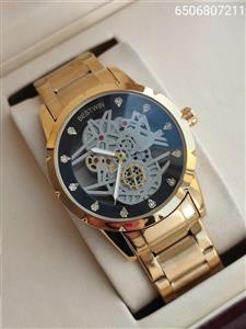 ساعت مردانه Bestwin کیفیت عالی رنگ طلایی کد ۱۹۱۵۴۱۲