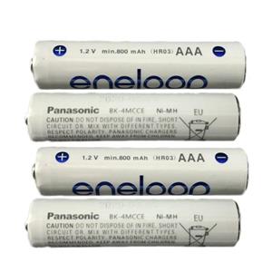 باتری نیم قلمی قابل شارژ پاناسونیک مدل Eneloop بسته 4 عددی
