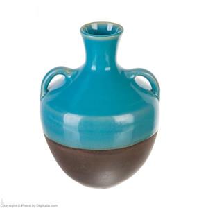 گلدان کارگاه خاکاب مدل دو دسته سینه دار Khakab Studio Two Handle Sinedar Vase Code 27