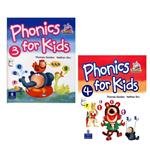 کتاب phonics For Kids 3_4 اثر جمعی از نویسندگان انتشارات ابداع 2 جلدی