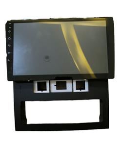 مانیتور اندروید 11 اینچ خودرو سمندسورن قدیم با دوربین عقب فول اچ دی و حافظه 16 1 و سوکت برق